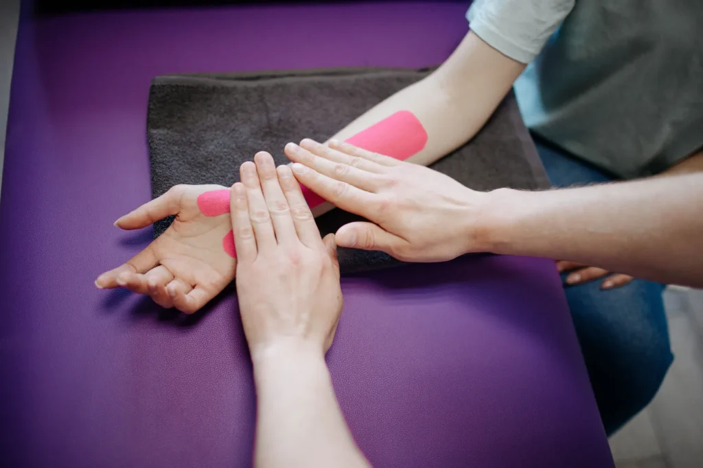Tratamiento del antebrazo en una clínica de fisioterapia en Puebla